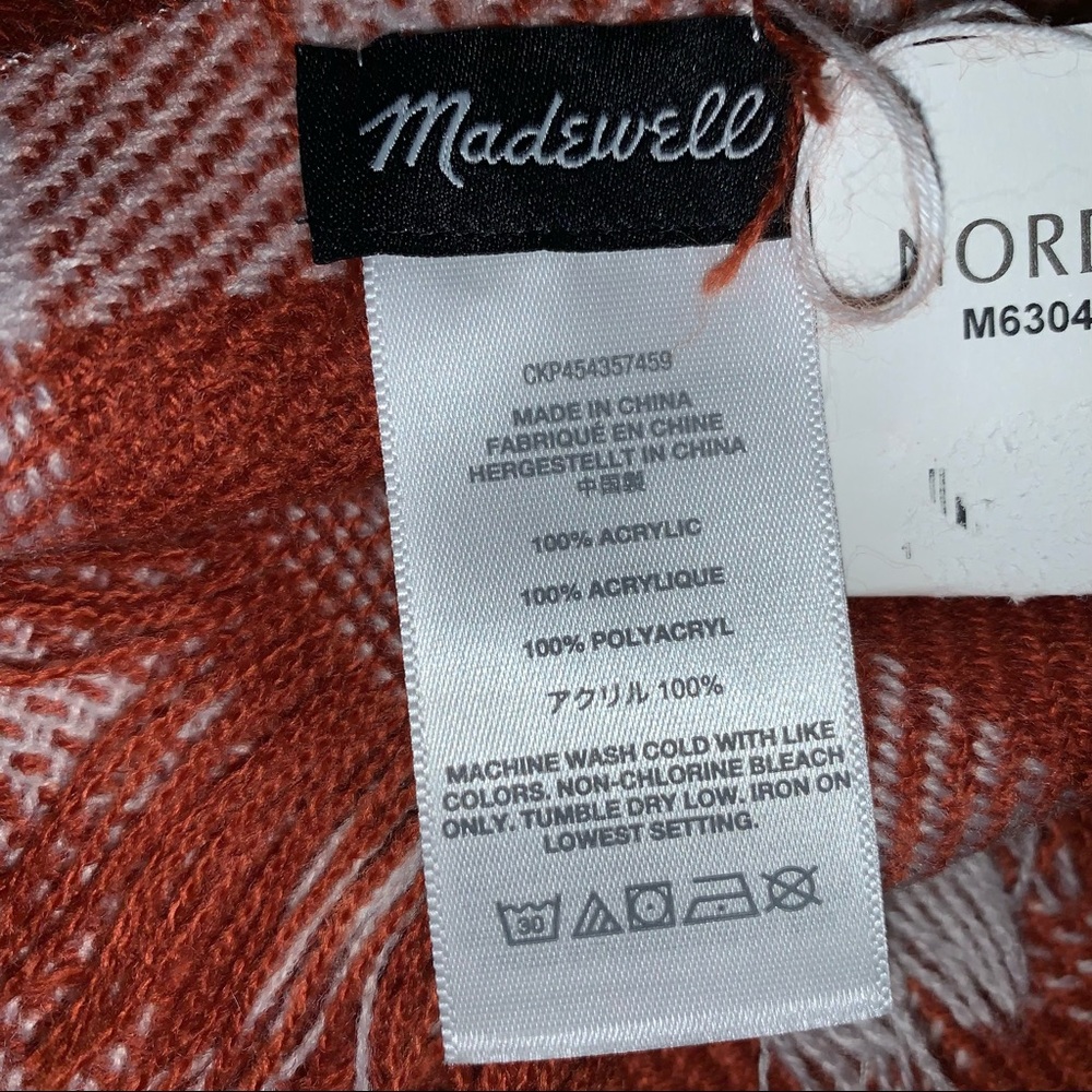 Madewell Oversized Blanket Scarf - Picture 5 of 6